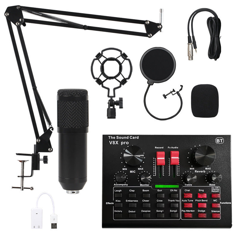 Microphone Enregistrement Microphone À Condensateur Ensemble