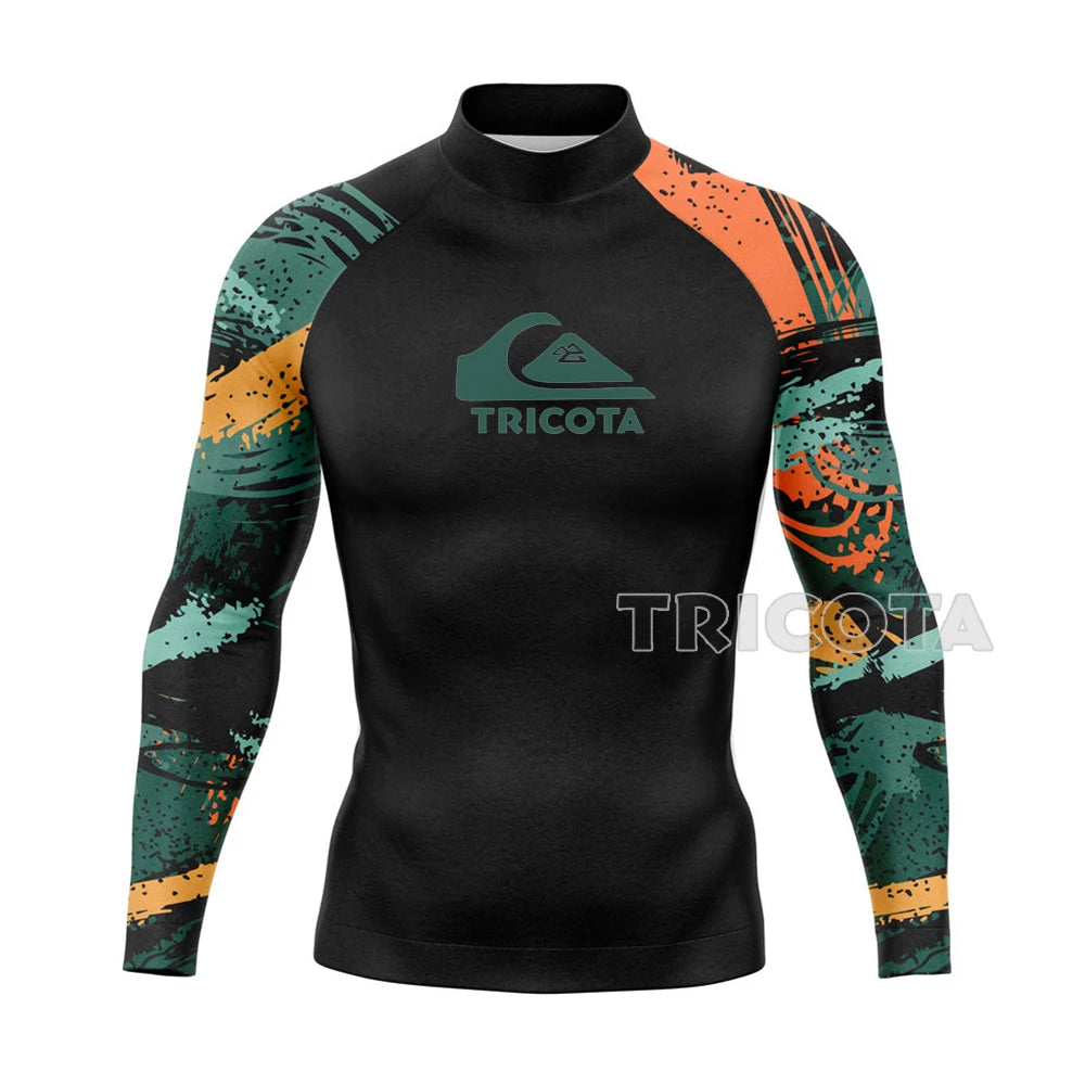 T-shirts de protection UV pour hommes - Surf, natation, plongée