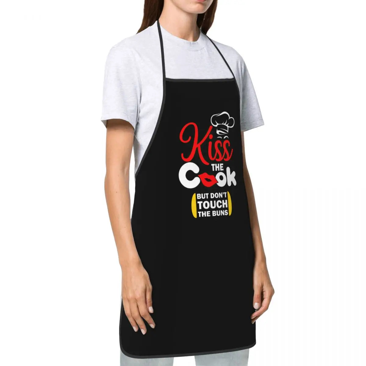 Tablier drôle Kiss The Cook Cuisine