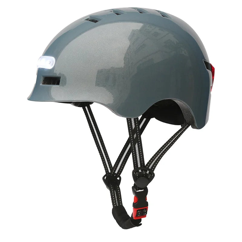 Casque vélo 2022 LED Intelligent - Adulte Homme Femme