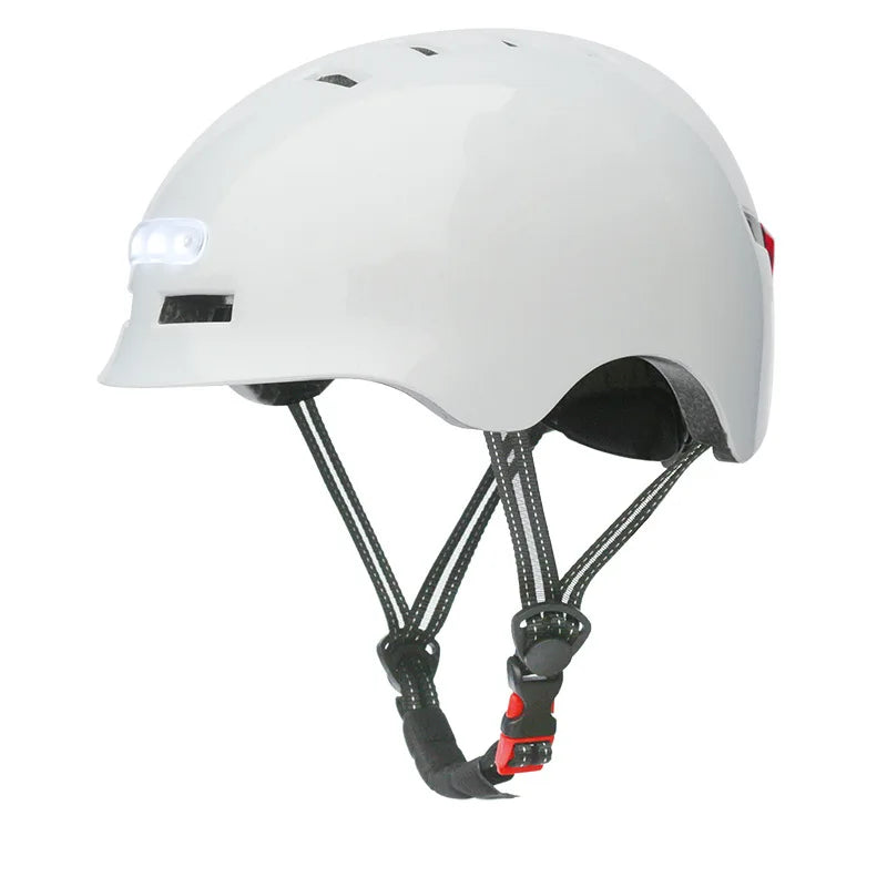 Casque vélo 2022 LED Intelligent - Adulte Homme Femme