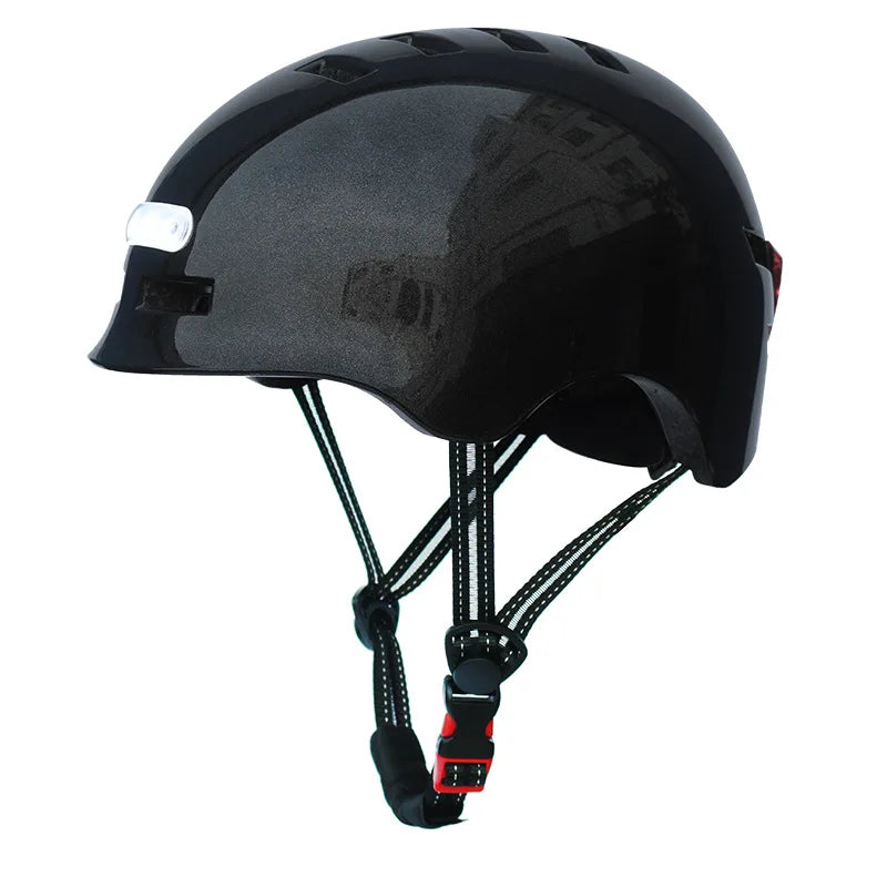 Casque vélo 2022 LED Intelligent - Adulte Homme Femme