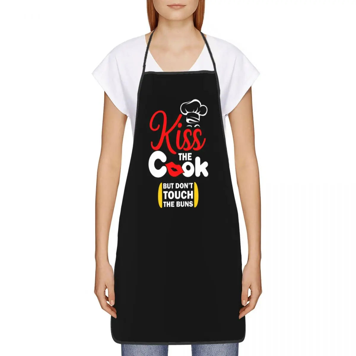 Tablier drôle Kiss The Cook Cuisine