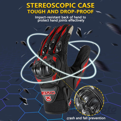 Gants de moto respirants été