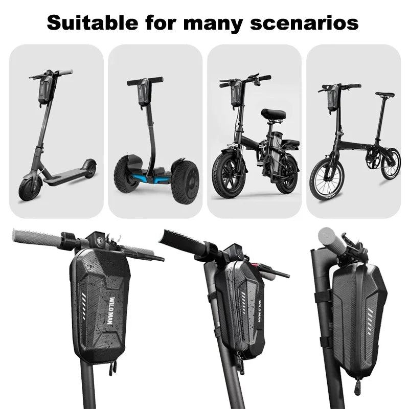 Sac Accessoires Trottinette Electrique Wild Man Étanche Adulte pour Xiaomi Scooter Avant Vélo Pièces M365 Imperméable